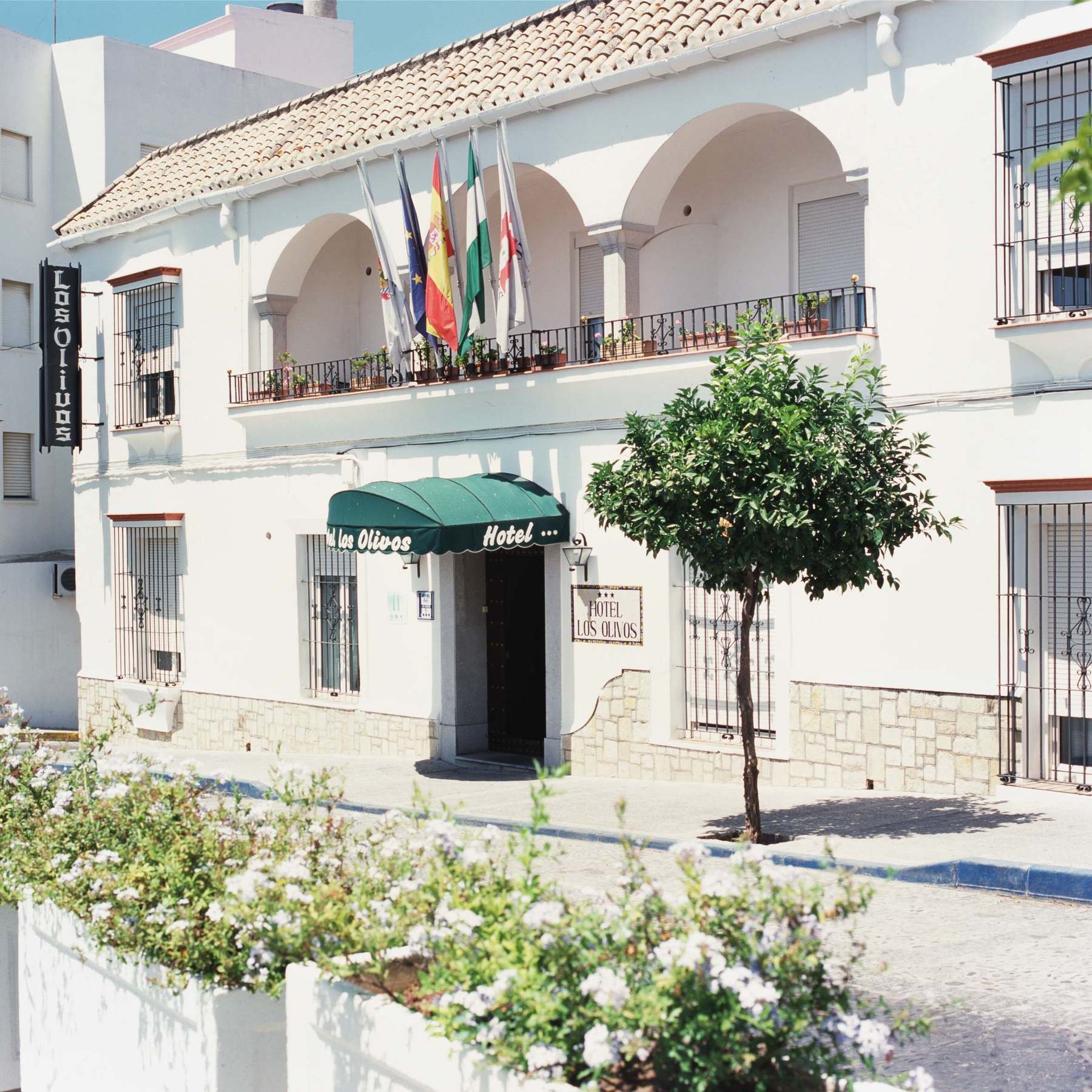 Hotel Los Olivos Arcos de la Frontera Exterior foto
